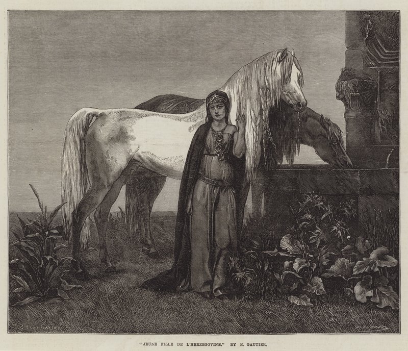 Giovane ragazza dell