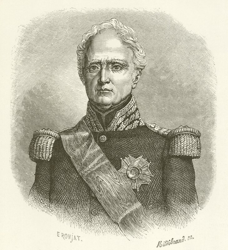 Maresciallo Thomas Bugeaud da Etienne Antoine Eugene Ronjat