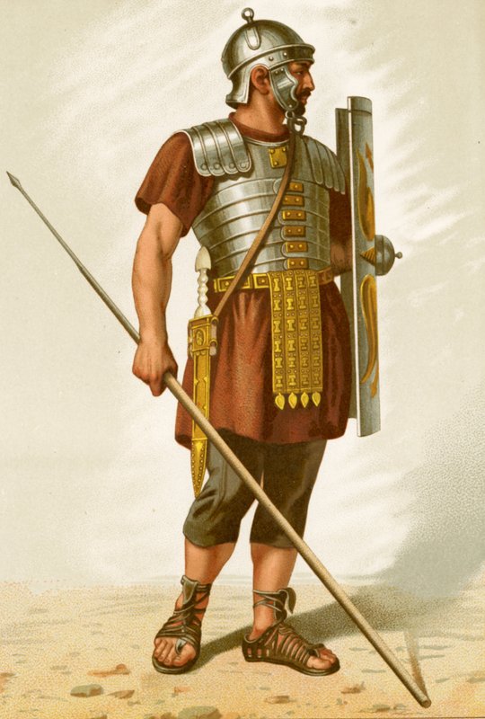 Legionario romano da Etienne Antoine Eugene Ronjat