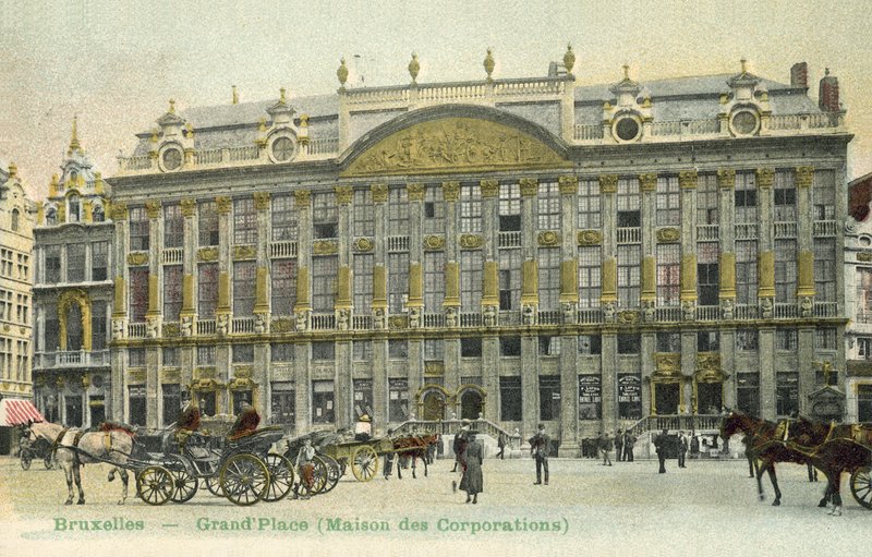 Bruxelles, Grand Place, Maison Des Corporation da European Photographer