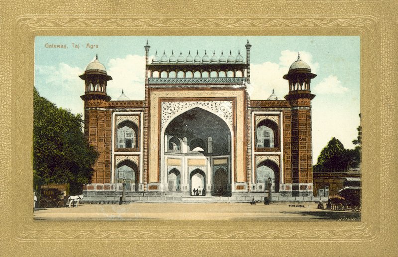 Portale, Taj Mahal, Agra, India da European Photographer