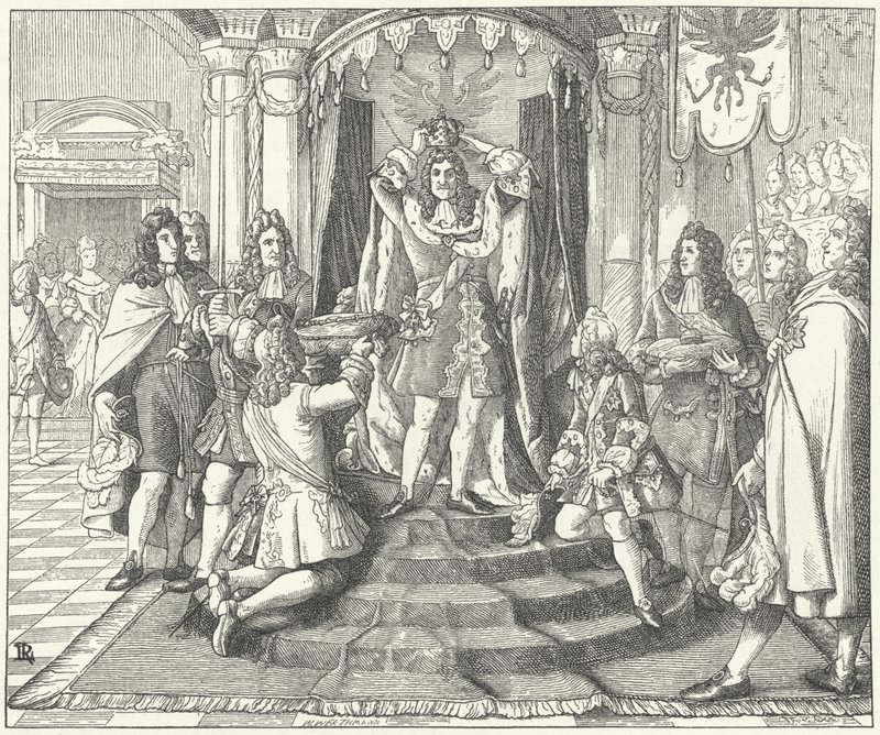 Incoronazione del re Federico I di Prussia, 1701 da European School