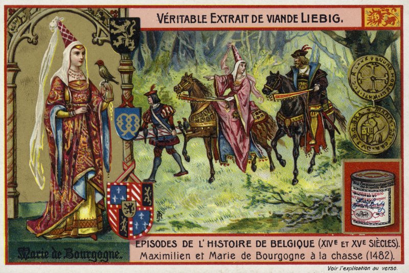 Maria di Borgogna e suo marito, l