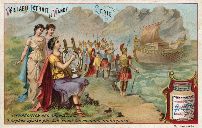 Orfeo che suona la sua lira da European School