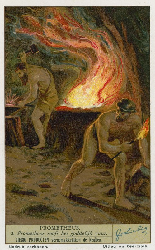 Prometeo ruba il fuoco dagli dei da European School