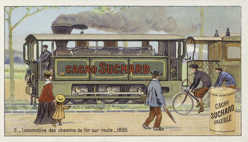 Locomotiva stradale ferroviaria, 1885 da European School
