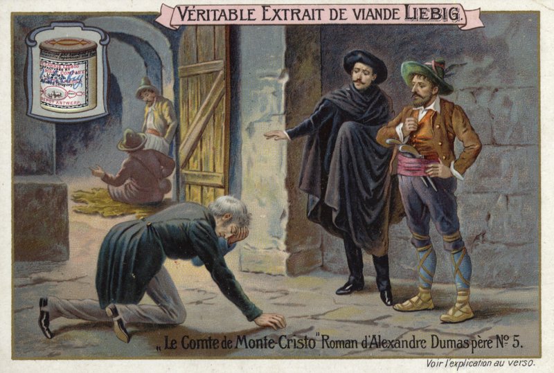 Scena da Il conte di Montecristo, di Alexandre Dumas da European School