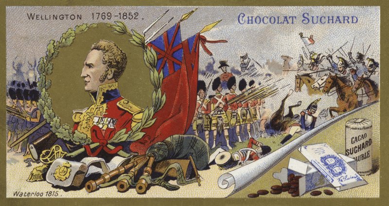 Il Duca di Wellington e la Battaglia di Waterloo, 1815 da European School