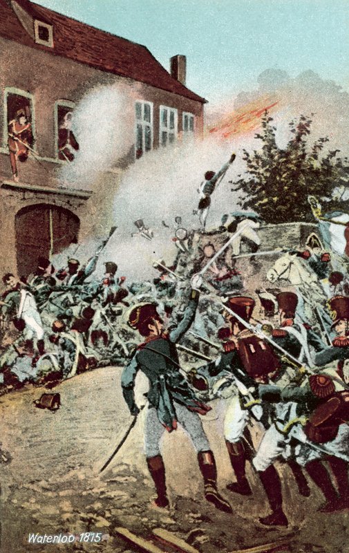 Waterloo 1815, attacco alla fattoria di Hougoumont da European School