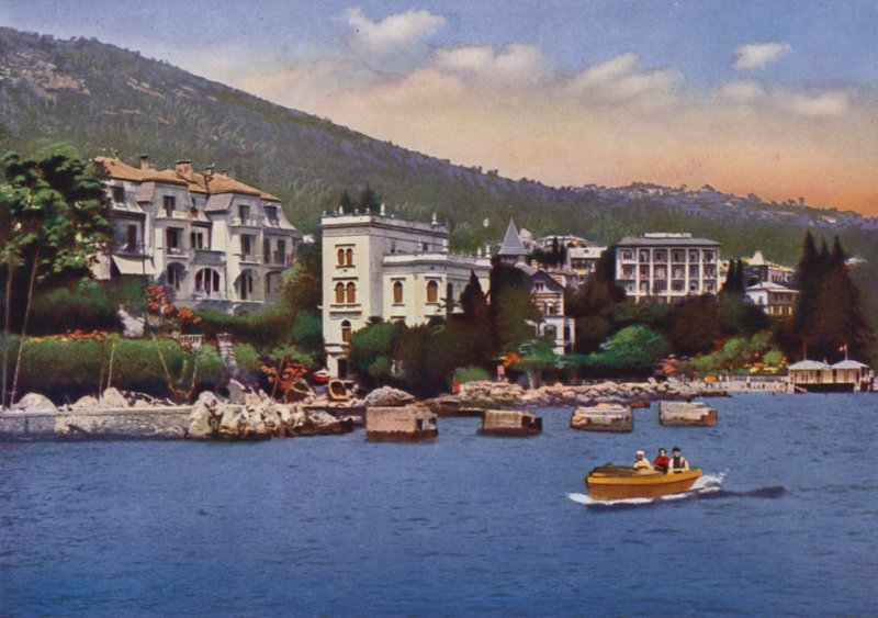 Abbazia, ora Opatija in Croazia: Ville viste dal Porto, Sanatorio Dott Horvat, ed altri (foto) da European Photographer