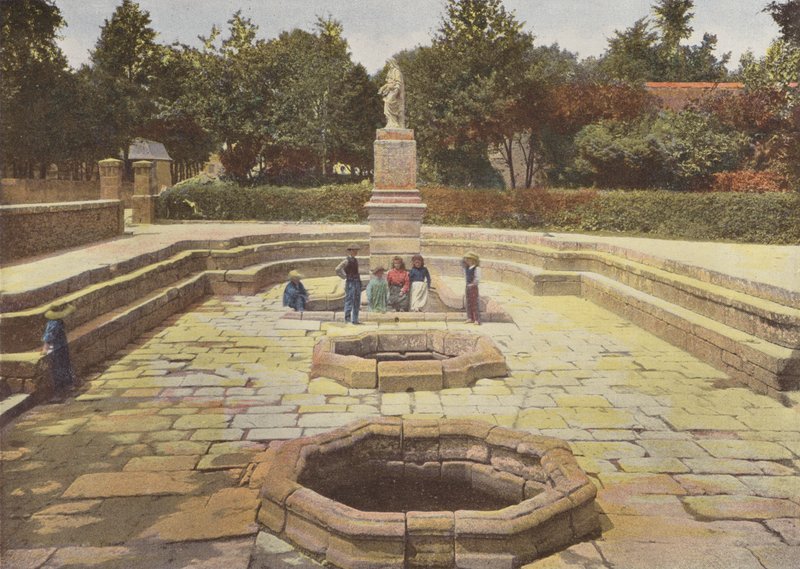 Fontana miracolosa a Sainte-Anne d