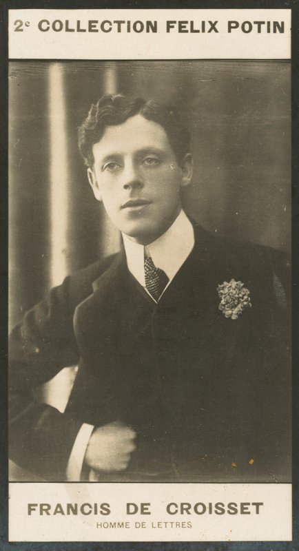 Francis De Croisset, Uomo di lettere da European Photographer