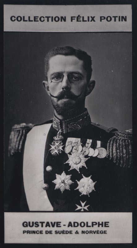 Gustave, Principe Reale di Svezia e Norvegia (1858) da European Photographer