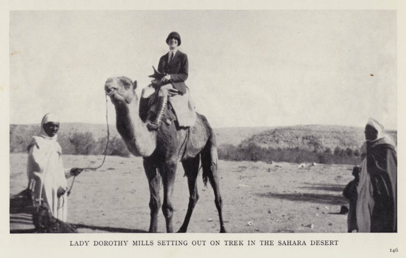 Lady Dorothy Mills in partenza per un trekking nel deserto del Sahara da European Photographer