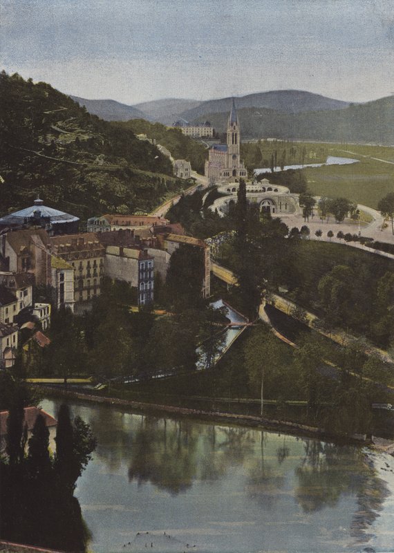 Lourdes, vista dal castello da European Photographer