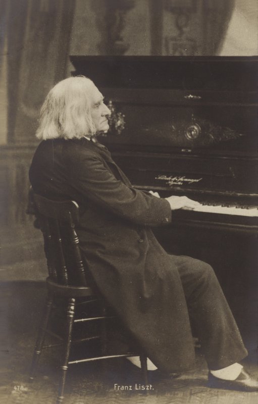 Ritratto di Franz Liszt da European Photographer