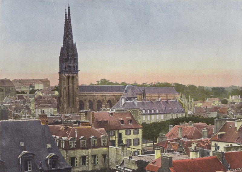 Quimper, vista dal Mont Frugy da European Photographer
