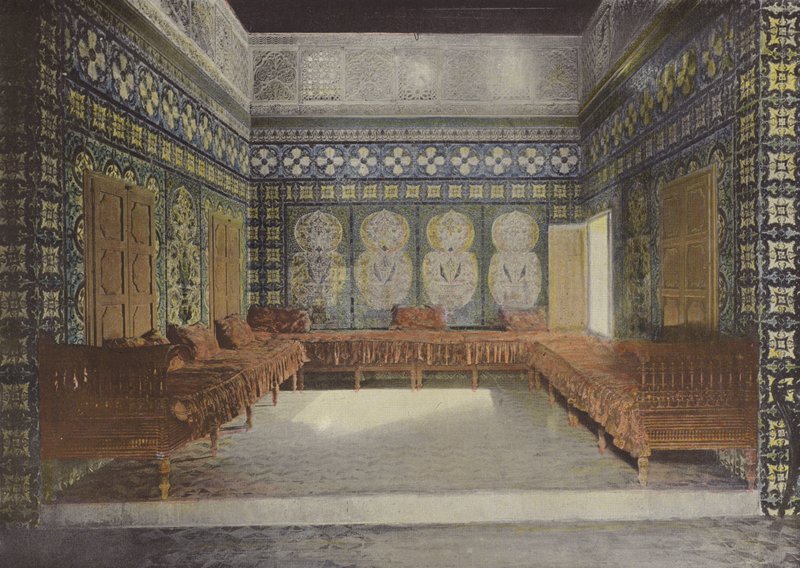 Sala di ricevimento del Kaid da European Photographer