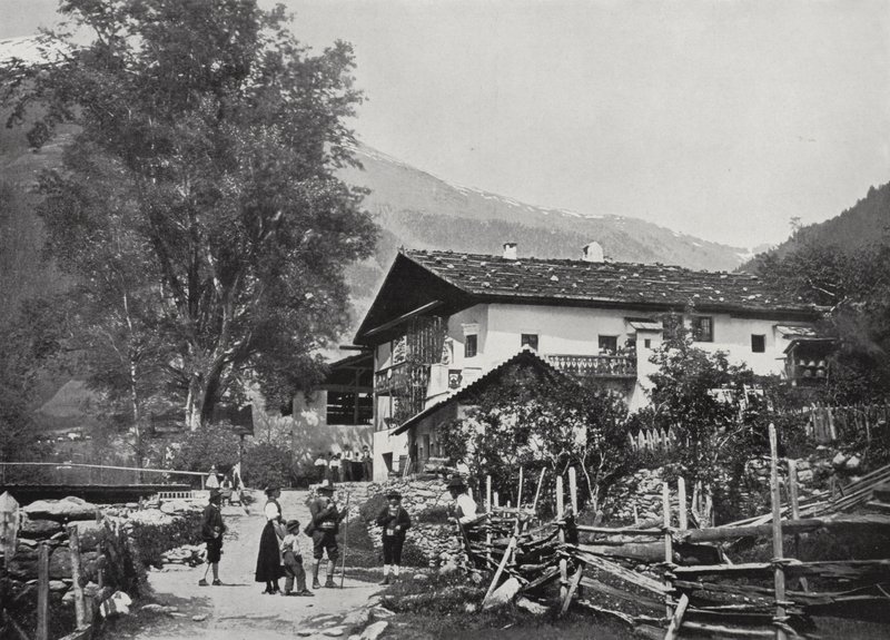 Sandwirt, Sandhof, nella Val Passiria, casa natale di Andreas Hofer (foto in bianco e nero) da European Photographer