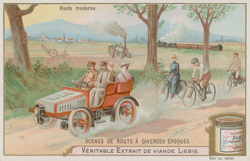 Una Strada Moderna del XIX Secolo da European School