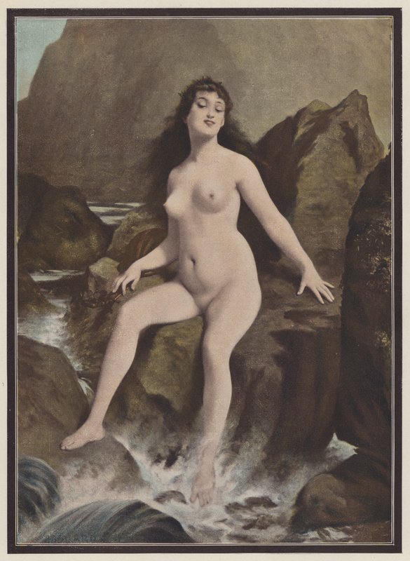 Una sirena, una creatura della mitologia greca da European School