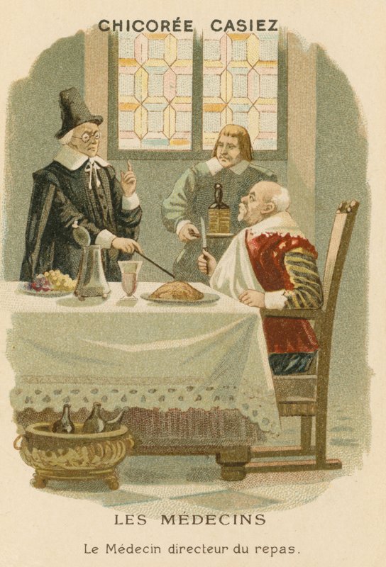 Un dottore che dice a un uomo cosa dovrebbe mangiare da European School