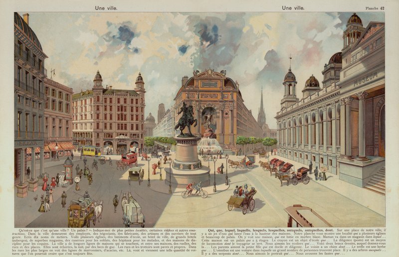 Una città o paese da European School