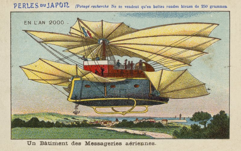 Aereo del servizio di corriere aereo nell