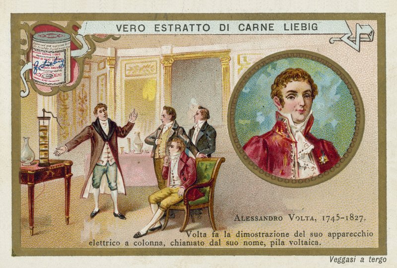 Alessandro Volta, fisico italiano da European School