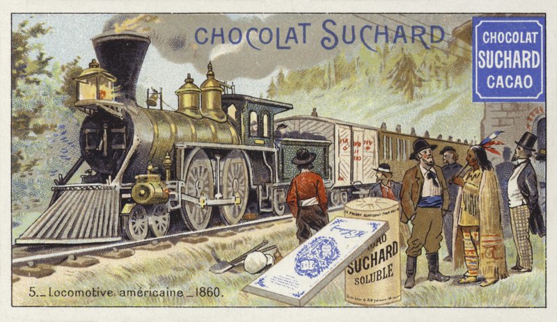 Locomotiva americana, 1860 da European School
