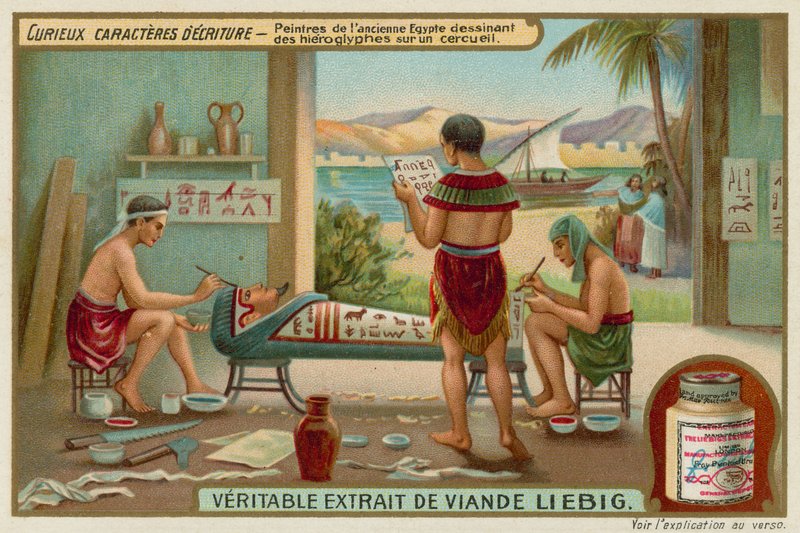 Geroglifici egiziani antichi da European School