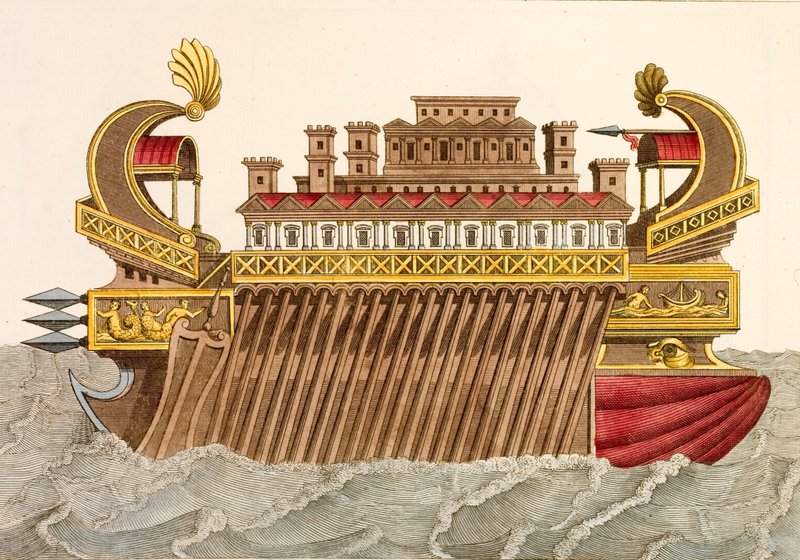 Antica nave da guerra da European School