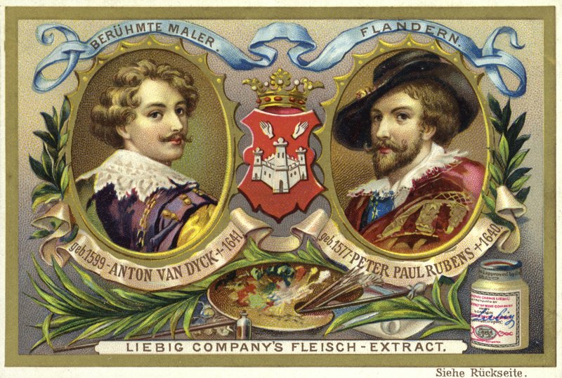 Antony van Dyck e Peter Paul Rubens, artisti fiamminghi da European School