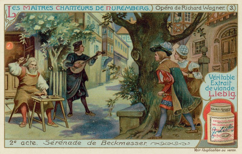 Beckmesser fa una serenata a Magdalena vestita da Eva da European School