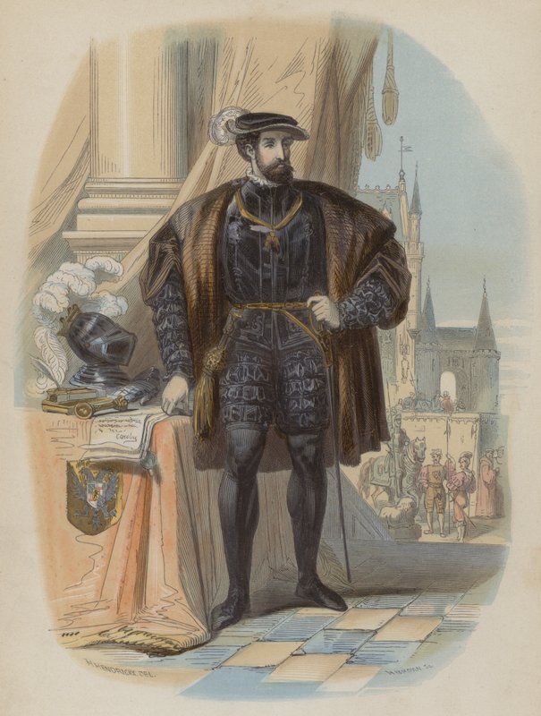 Carlo V, Sacro Romano Imperatore da European School
