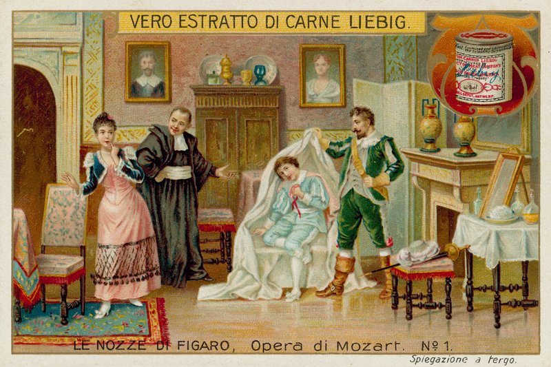 Cherubino, il conte, Susanna e Basilio da European School
