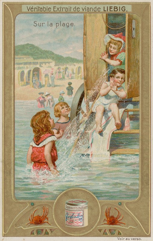 Bambini in una Macchina da Bagno da European School