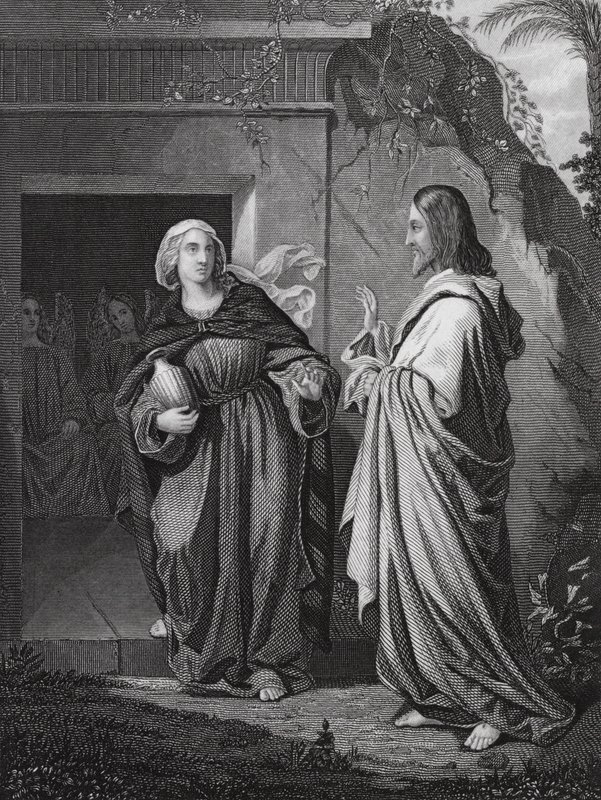 Cristo appare a Maria, Giovanni, cap. 20, versetto 14 da European School