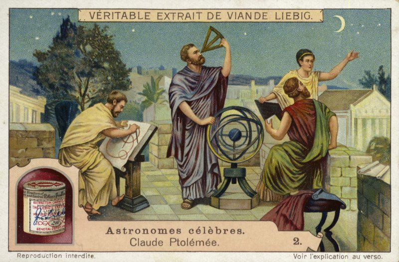 Claudio Tolomeo, astronomo, matematico e geografo greco-romano da European School
