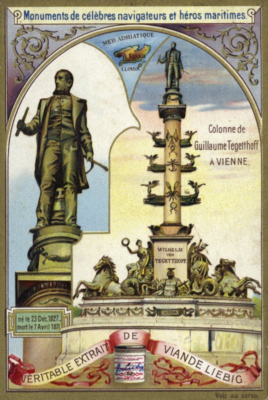 Colonna di Wilhelm von Tegetthoff, ammiraglio austriaco, Vienna da European School