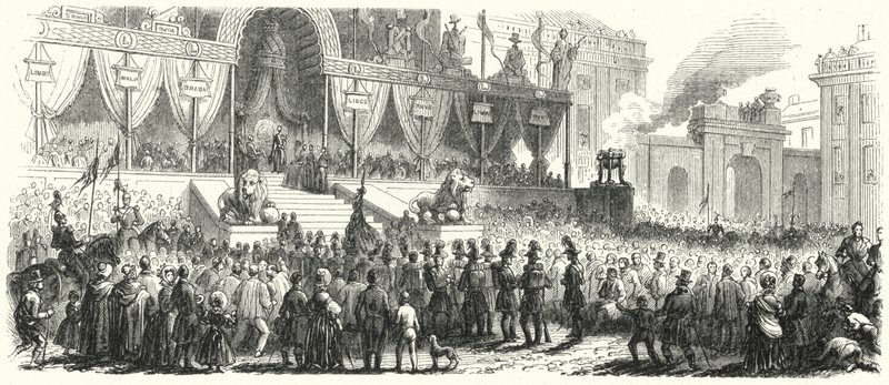Incoronazione di Leopoldo I, Re dei Belgi da European School
