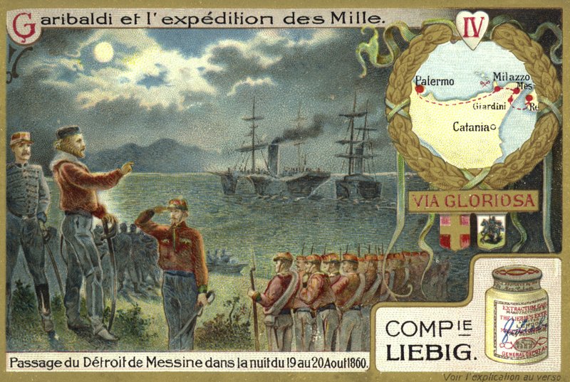 Attraversamento dello Stretto di Messina nella notte del 19-20 agosto 1860 da European School