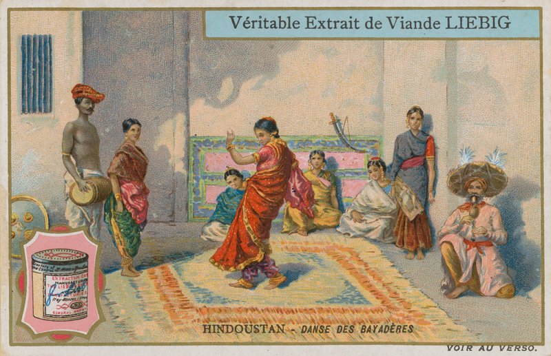 Danza delle ballerine in Hindustan da European School