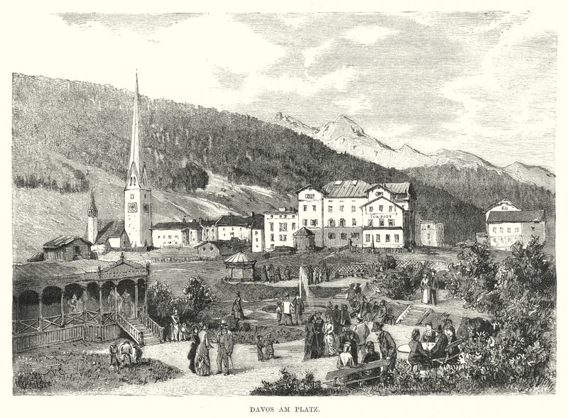 Davos am Platz (incisione) da European School