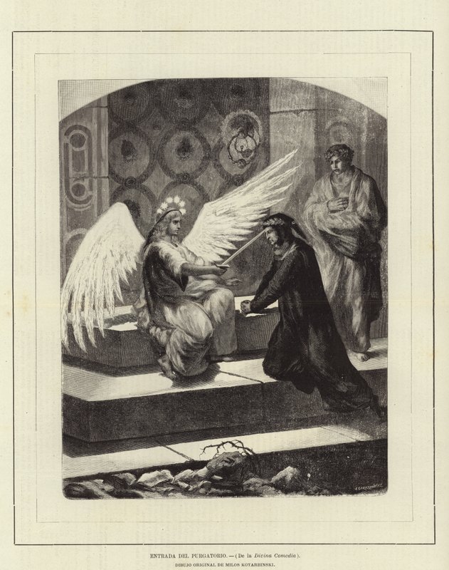 Ingresso al Purgatorio (La Divina Commedia) da European School