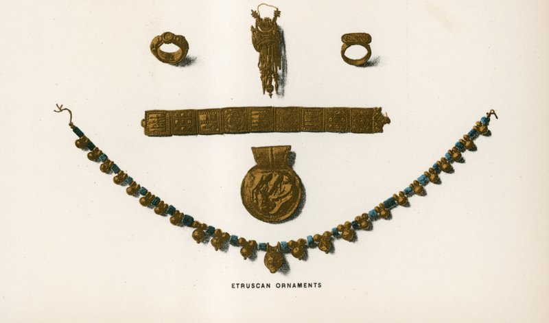 Ornamenti etruschi da European School