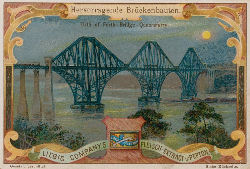 Ponte di Forth sul Firth of Forth, Scozia da European School