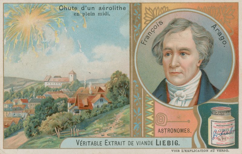 François Arago e una meteora visibile a mezzogiorno da European School