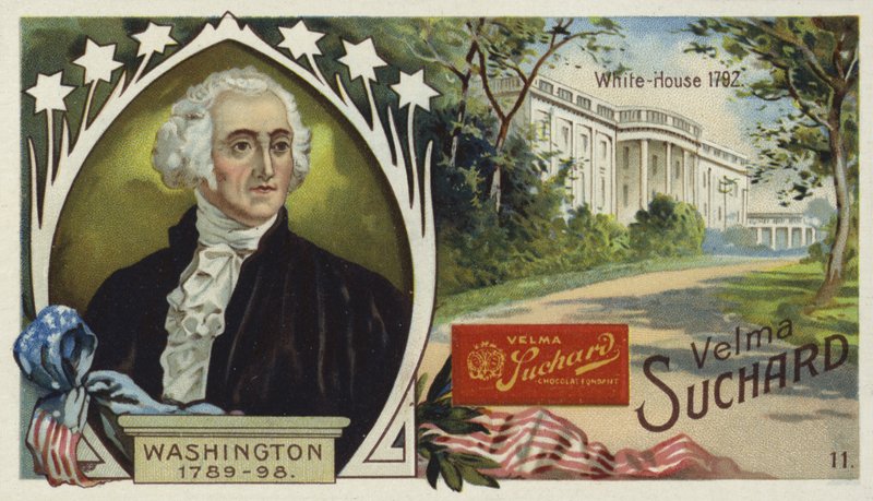 George Washington, primo Presidente degli Stati Uniti, e la Casa Bianca, Washington DC da European School