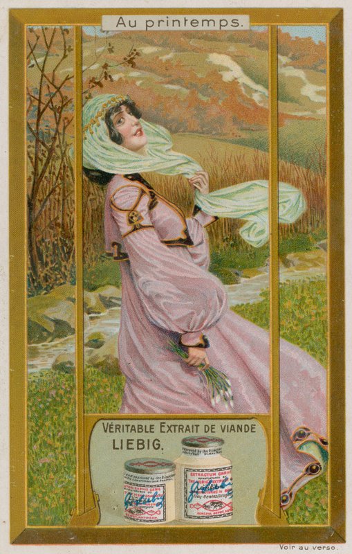 Ragazza con Sciarpa Verde da European School